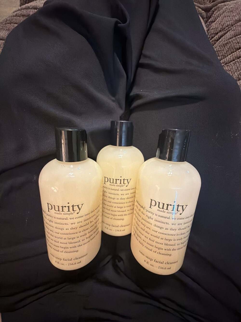 Philosophy Purity Made Simple One-Step Facial Cleanser 8 fl. oz. - Set of 3